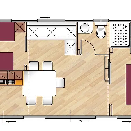 Mobile Homes Sunset Semesterpark 4*